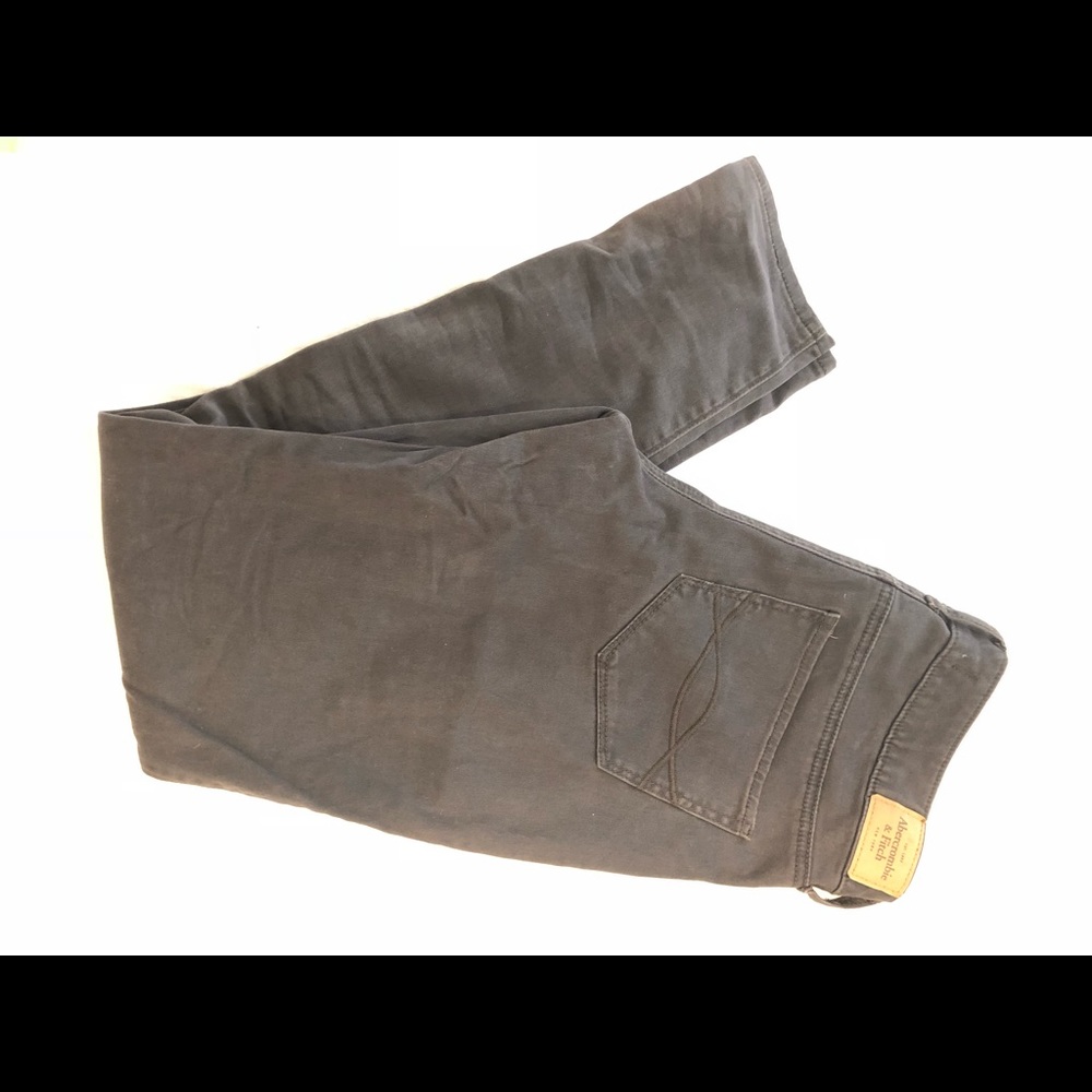 Dark grey Abercrombie & Fitch Legging jeans